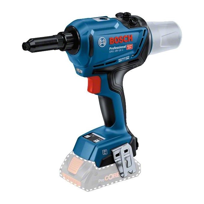 Bosch GRG 18V-16 C solo L-BOXX Rivettatrice a Batteria