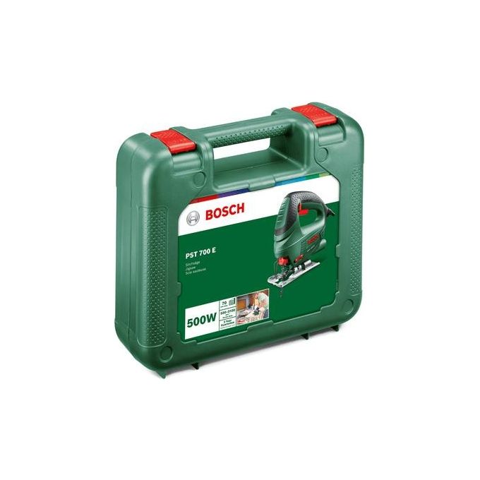 Bosch PST700E Seghetto Alternativo pst 700 e  70 mm di Taglio nel Legno 700 watt
