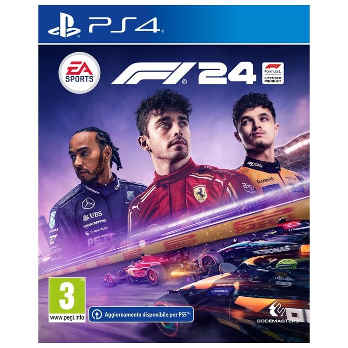 Electronic Arts Videogioco F1 24 per PlayStation 4