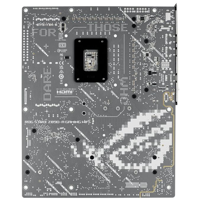 ASUS ROG Strix Z890-A Gaming WiFi Scheda Madre Intel ATX 16122 Fasi di Alimentazione Slot DDR5 PCIe 5.0 GPU di Nuova Generazione 5 Slot M.2 WiFi 7 AI Overclocking AI Networking II