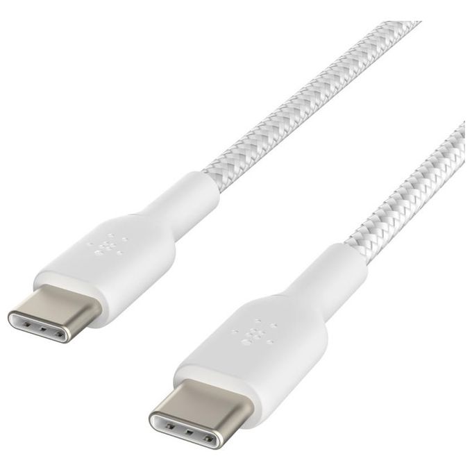 Belkin CAB004BT1MWH Cavo USB 1mt USB-C Bianco