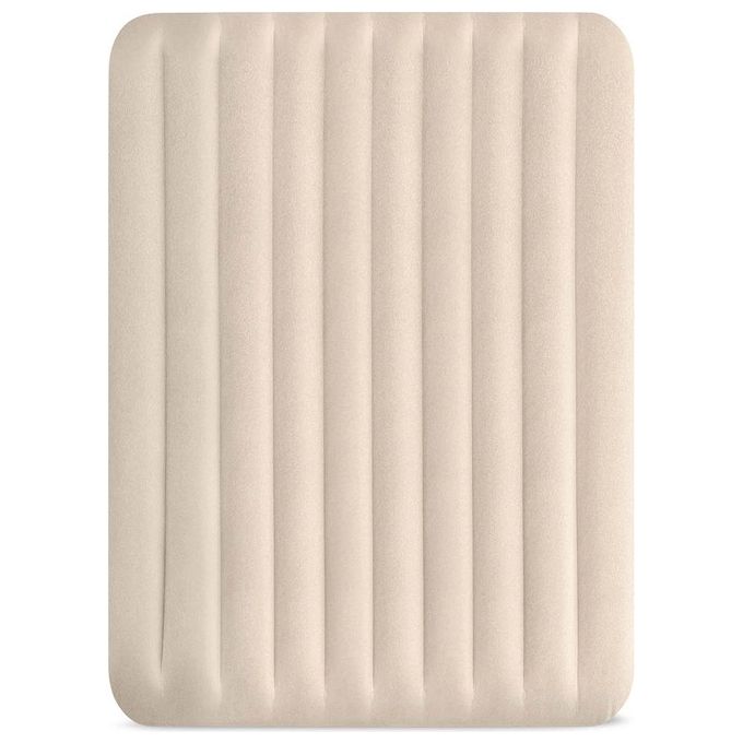 Intex 64164ND Dura-Beam Prime Comfort Materasso Gonfiabile Matrimoniale 152x203x51 cm Fiber-Tech Pompa Elettrica Integrata 272 Kg