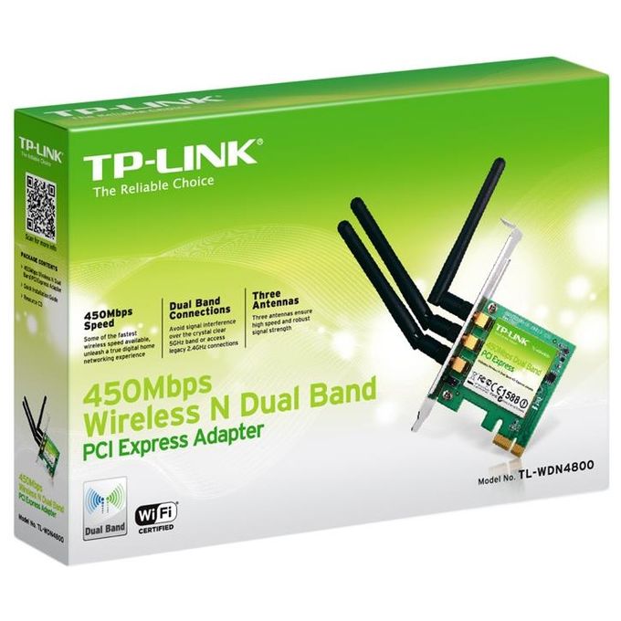 TP-LINK 450mbps Wireless N Dual Band Pci Express Adapter