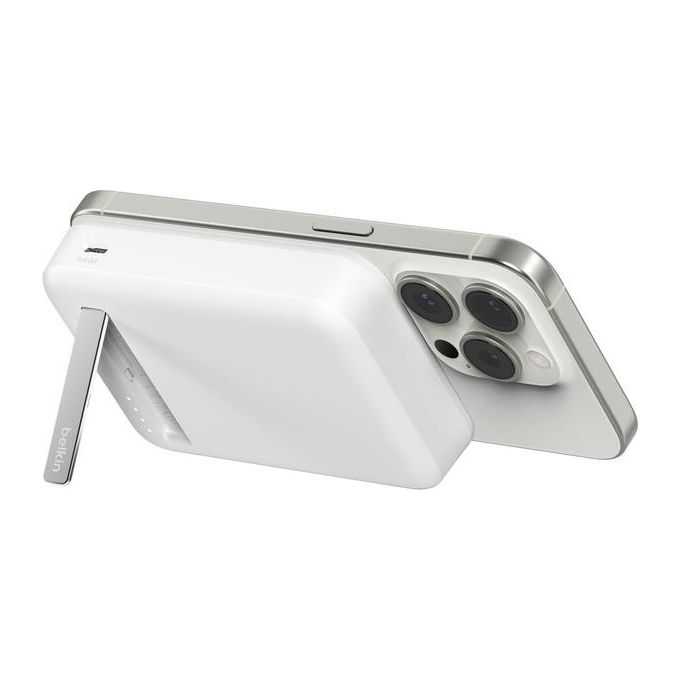Belkin BOOST Charge Pro Magnet Powerbank Qi2 15W 10K Bianco