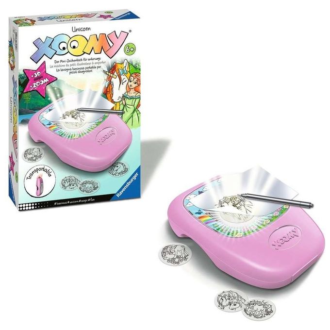 Ravensburger Xoomy - Midi Unicorn Puzzle per Giocattoli e Prima Infanzia per Stimolare la Creativita' nei Bambini