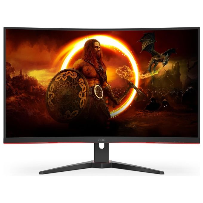 AOC Monitor 31.5'' LED VA Curvo Gaming C32G2ZE 1920 x 1080 FHD Tempo di Risposta 1 ms Frequenza di Aggiornamento 240 (Hz)
