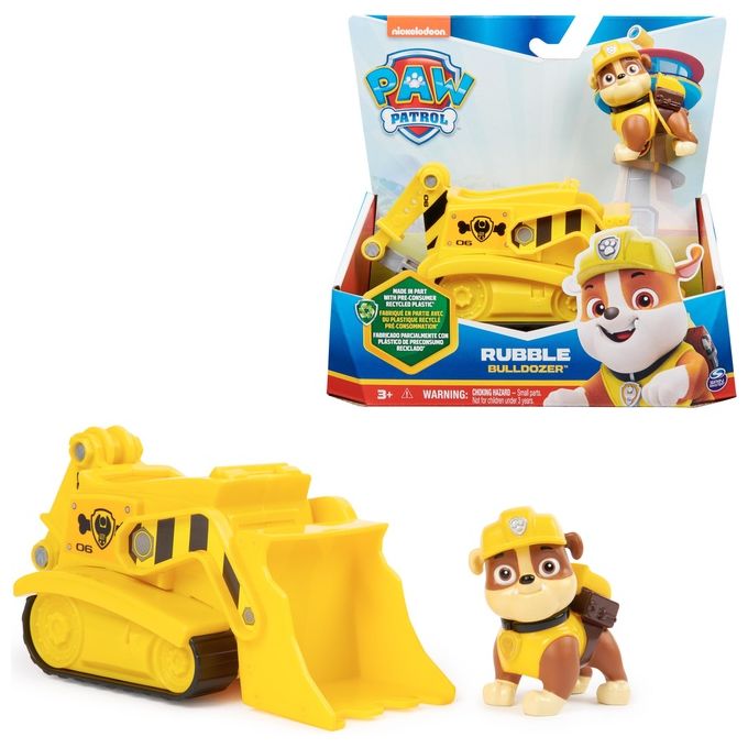 Spin Master Paw Patrol Bulldozer di Rubble