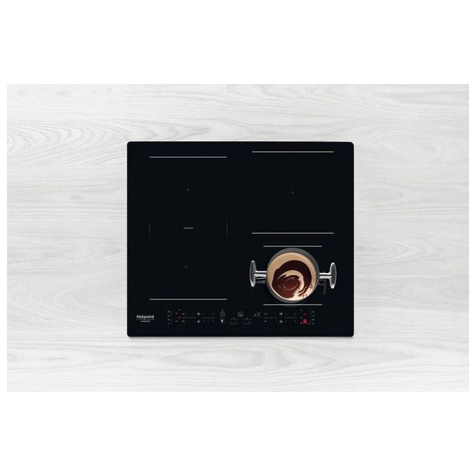 Hotpoint HB 3160C NE Piano Cottura ad Induzione 4 Zone 59 cm Nero