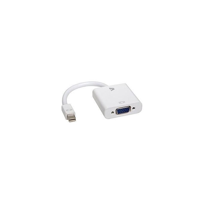V7 Apple AccsAdapter Mini Dp To Vga White