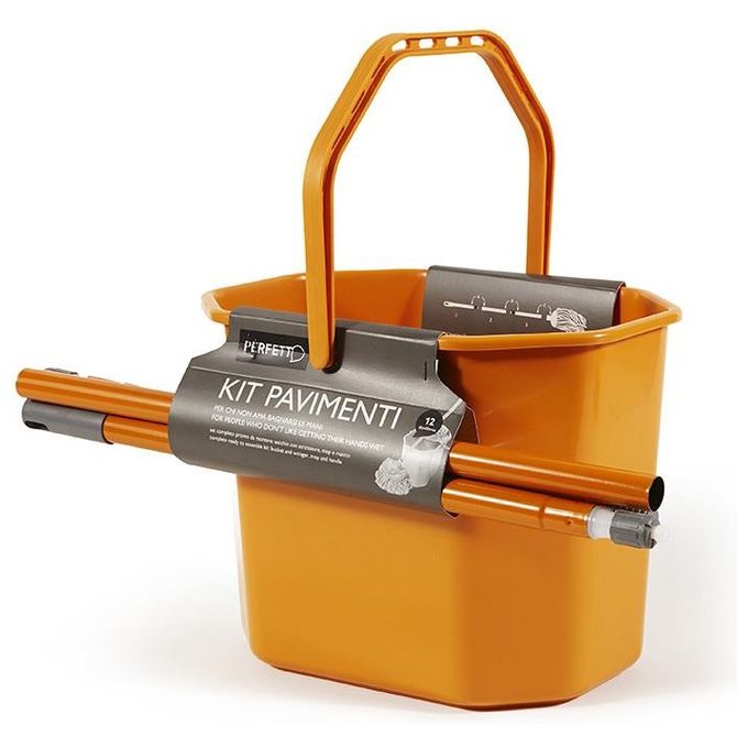 Perfetto Kit Secchio con Strizzatore 12 Litri