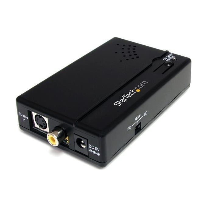 StarTech Convertitore video composito e S-Video a HDMI con audio