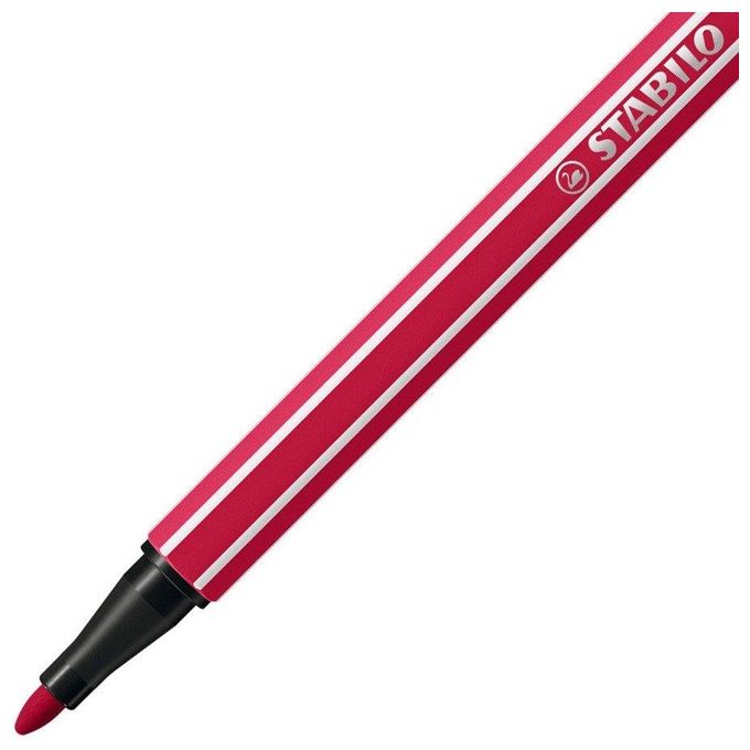 STabilo confezione 10Pz pen 68 Rosso Scuro
