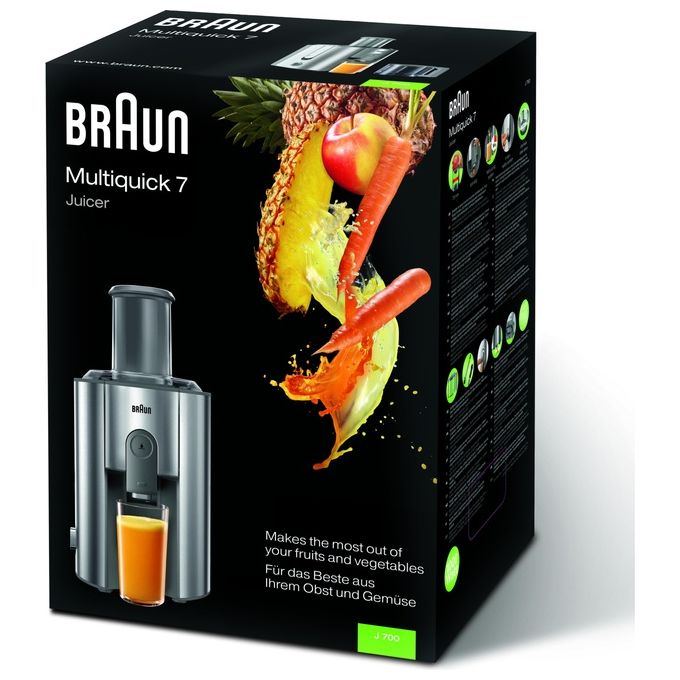 Braun Centrifuga Multiquick 7 J700 Stainless Steel 1000w