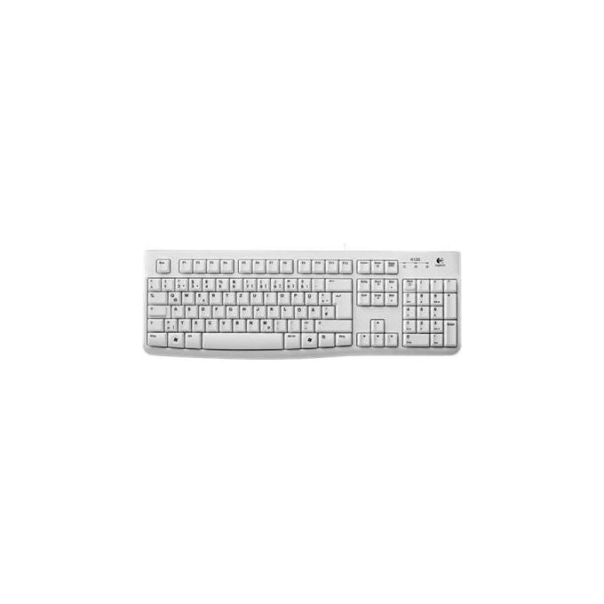 Logitech K120 Tastiera Usb Qwertz Tedesco Bianco