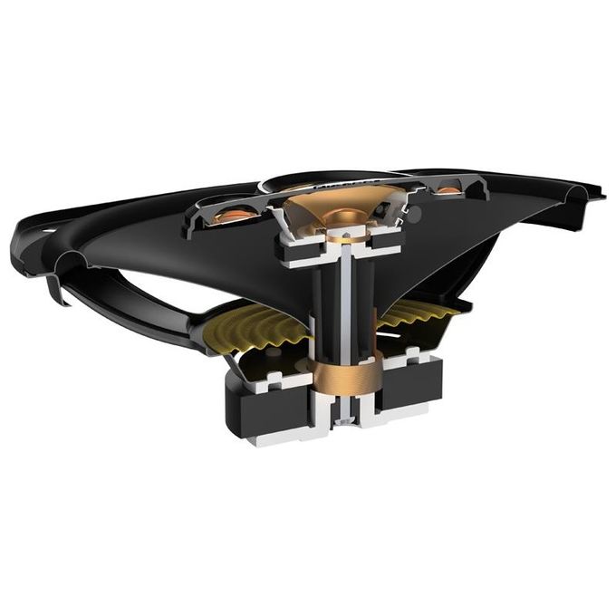 Pioneer TS-A6971F Altoparlante Auto Ovale 4-Vie 600W 2 Pezzi