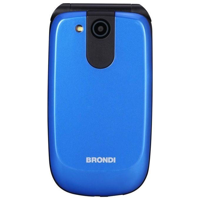 Brondi Raptor 2.8'' Dual Sim Tasti Rapidi Torcia Flip Attivo Blue Metal