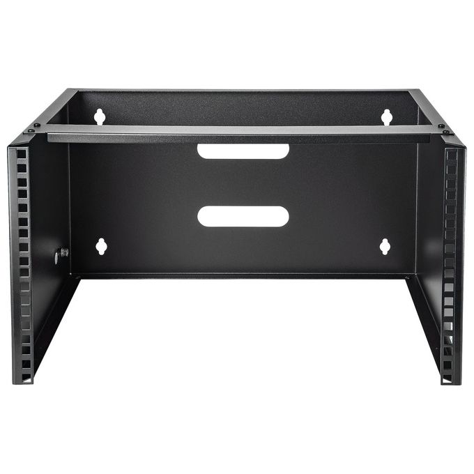 StarTech Staffa per montaggio a parete 30 cm 6U per quadri per prese