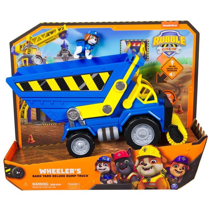 Spin Master Rubble e Crew Bark Yard Deluxe Dump Truck