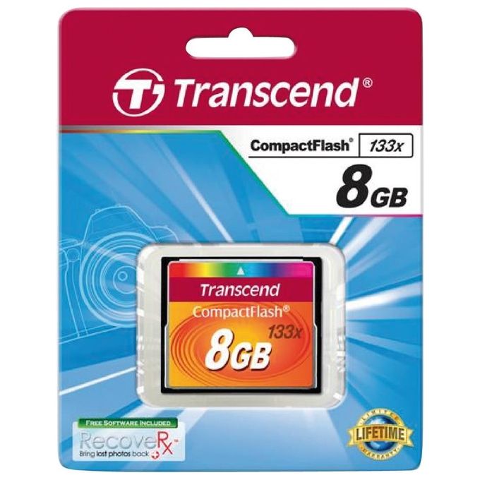 Transcend compact flash 8gb 133x