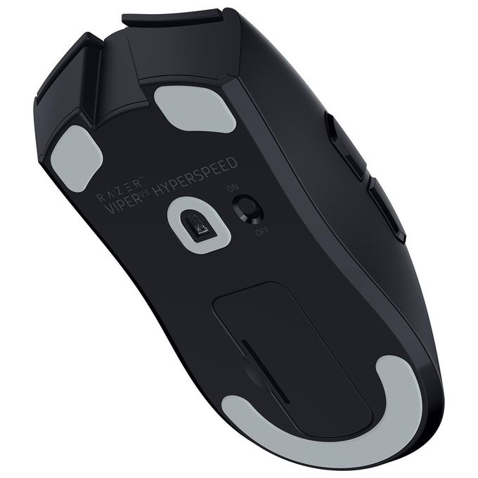 Razer Viper V3 HyperSpeed - Mouse Esports senza fili (Sensore ottico Focus Pro 30K Durata batteria fino a 280 ore Interruttori meccanici per mouse Gen-2 Polling wireless a 4000 Hz) Nero
