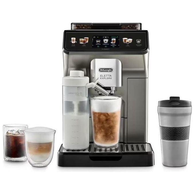 DeLonghi ECAM 450.86.T Eletta Explore Cold Brew Macchina per Caffe'