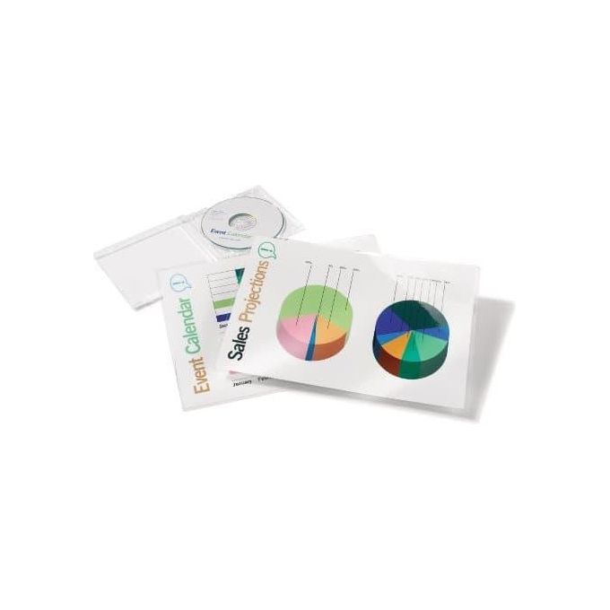 Gbc Cf100pouches A6 75mic