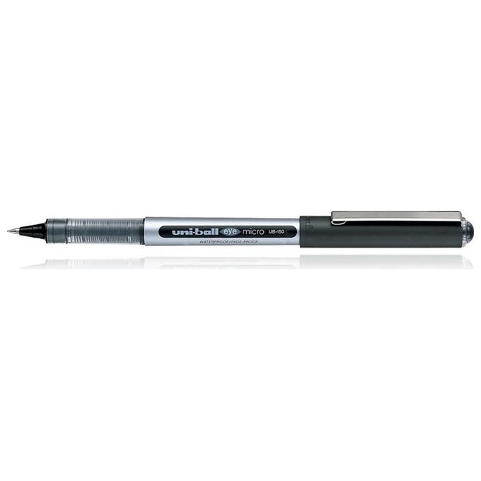 Uni-Ball Eye Micro UB-150 Penna stick a sfera Nero 12 pz