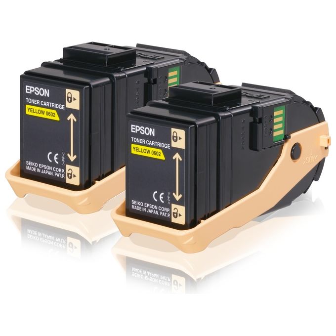 Epson Toner Giallo Conf.2pz Al-c9300