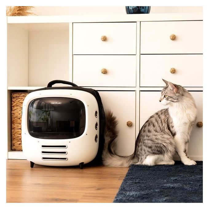 Cecotec Pumpa1800 Travel Fan Zaino Trasportino Animali con Ventilazione