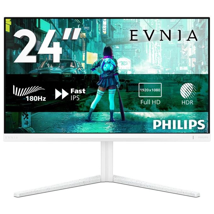 Philips Evnia 24M2N3201A-00 LED Display 23.8'' 1920x1080 Pixel Full HD LCD Bianco