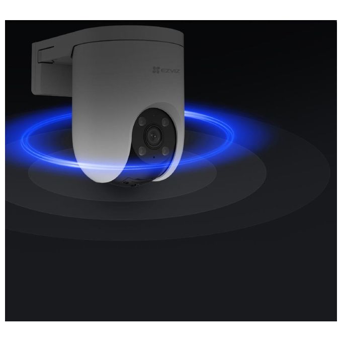 Ezviz H8c Poe 3mp Telecamera Da Esterno Motorizzata Auto Tracking E Difesa Attiva 3mp