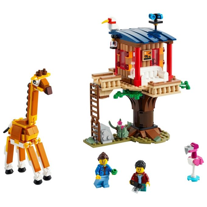 LEGO Creator 3 in 1 Casa sull'Albero del Safari