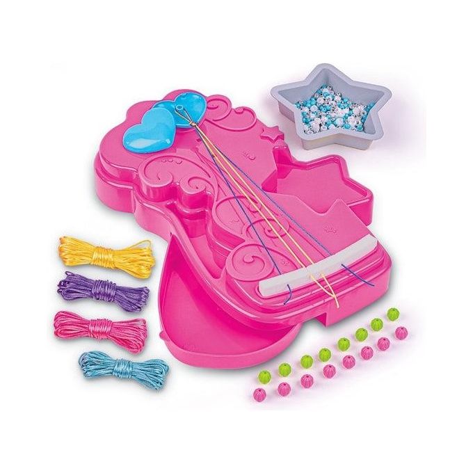 Clementoni Gioco Creativo Crazy Chic Bracelets Mania - Kit Braccialetti dell'Amicizia per Bambina