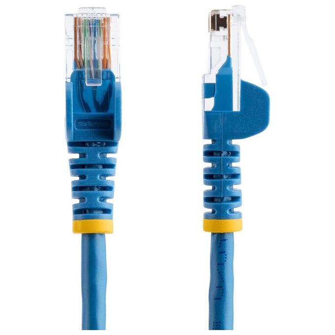 Startech 0.5m blu Cat5e Cavo Snagless Ethernet Cavo - utp