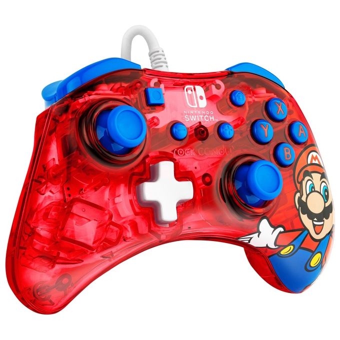 Pdp Wired Controller Rock Candy Mini Super Mario per Nintendo Switch