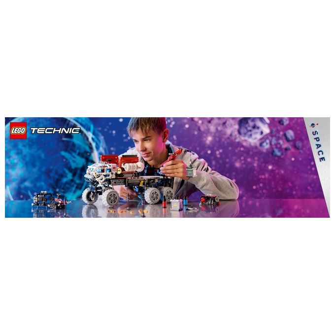 LEGO Technic 42180 Rover di Esplorazione Marziano, Giochi Spaziali per Bambini 11+, Veicolo Giocattolo Ispirato alla NASA