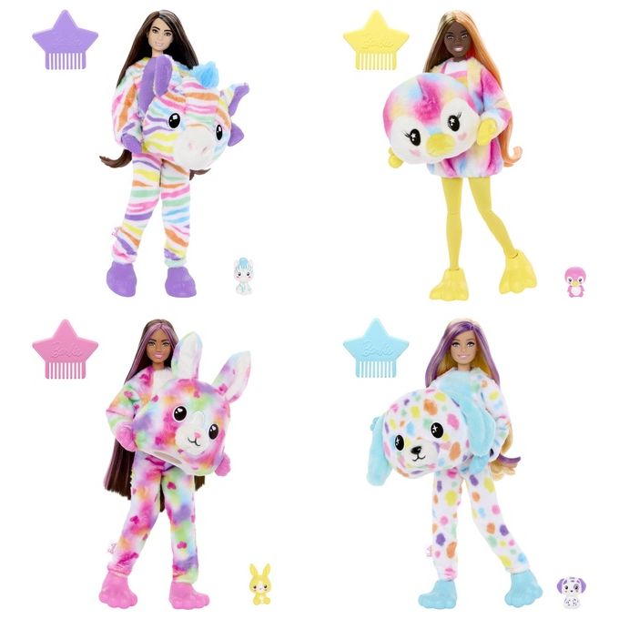 Mattel Barbie Bambola Cutie Reveal Color Dream Assortito