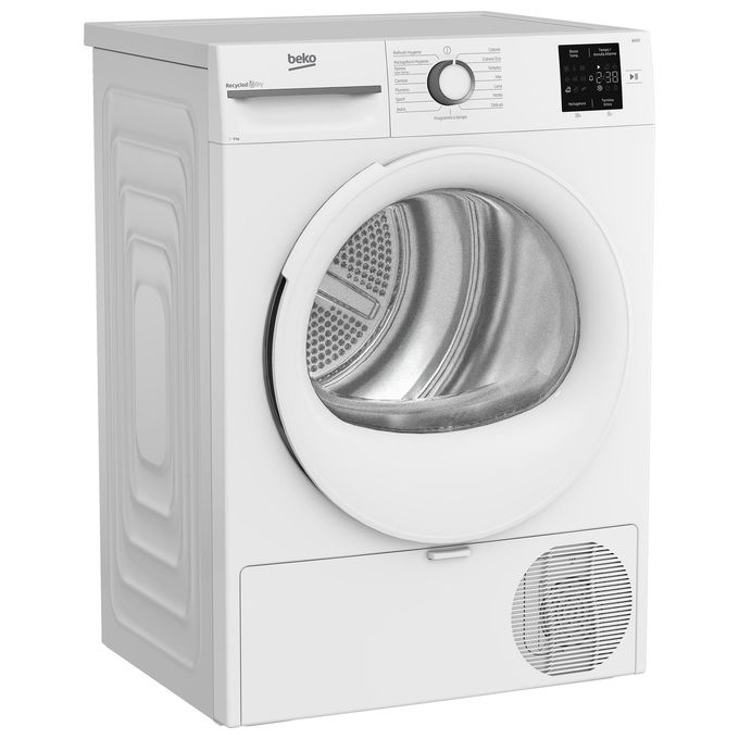 BEKO BMT491WIIT Asciugatrice 9 Kg con pompa di calore libera installazione Inverter Classe energetica C