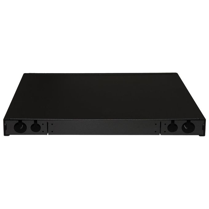 Link Pannello Fibra Ottica 19'' con 24 Adattatori LC Duplex Om4 Profondita' 250mm Nero
