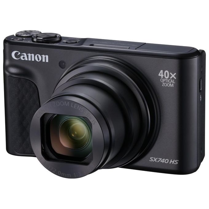 Canon PowerShot SX740 HS Fotocamera Compatta 20,3Mpx 1-2.3'' Cmos 5184x3888 Pixel Nero