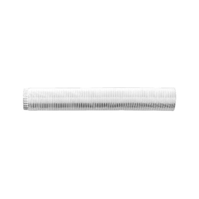 Save Fumisteria Classic Fb824 Tubo in Alluminio Pieghevole Bianco 80mm 3mt