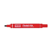 Pentel Cf12 marcatori N50 Punta Tonda Rosso
