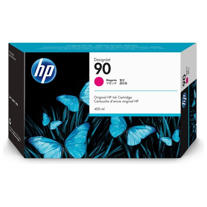 Hp cartuccia ink n.90 magenta 400 ml