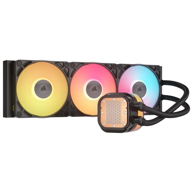 Corsair iCUE Link Titan 360 RX RGB LCD CPU Liquid Cooler Intel 1851-1700 AMD AM5-AM4