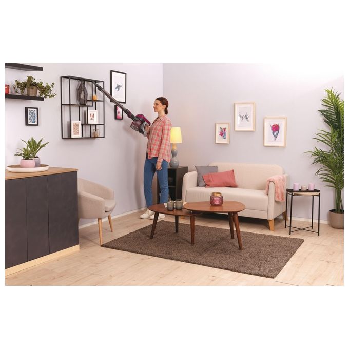 Hoover HF1 HF110P 011 Scopa Elettrica Senza Sacchetto 0.9 Litri 170W Magenta
