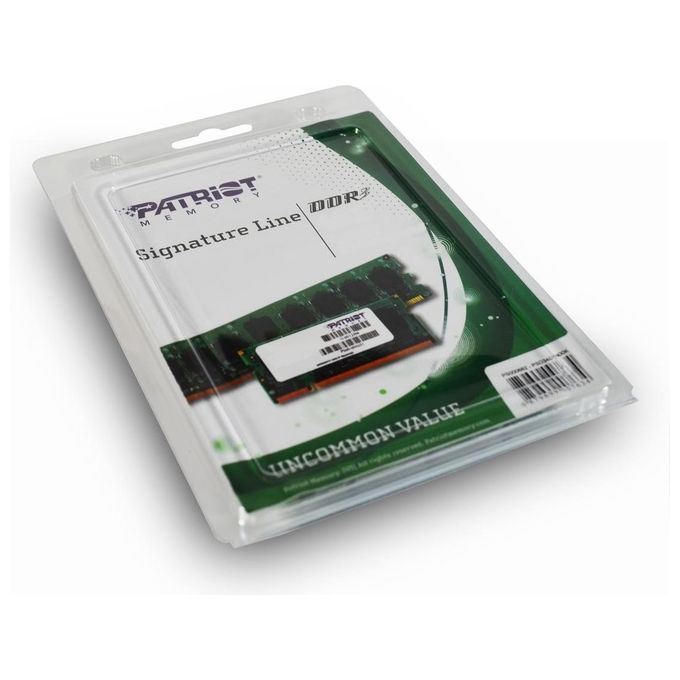 Patriot Ram Sodimm 8gb Ddriii 1600mhz 1x8gb