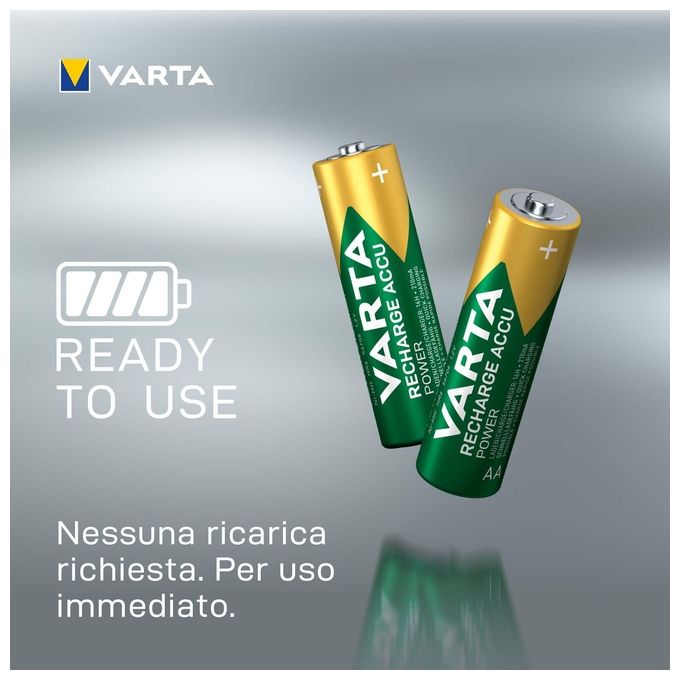 Varta Pila Stilo AA Ricaricabile 2 Pezzi
