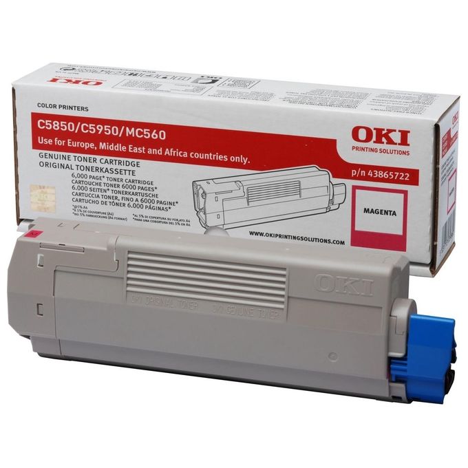 OKI Toner Magenta C5850 5950 6000 Pag