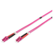 Assmann Electronic Lc-Lc 7mt Cavo a Fibre Ottiche Rosa