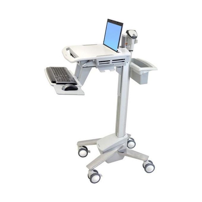 Ergotron StyleView EMR Laptop Cart Bianco Computer Portatile Carrello Multimediale